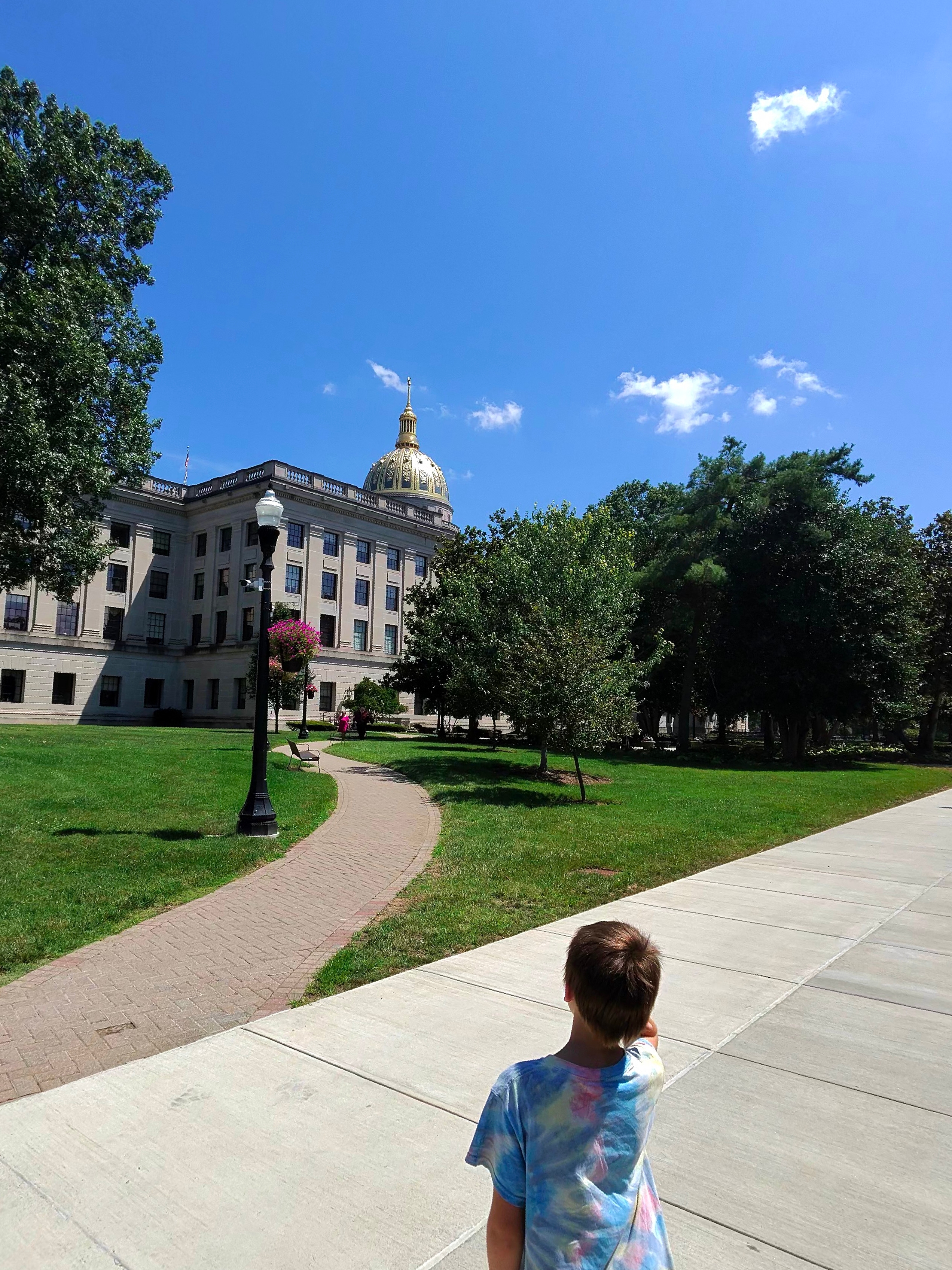 The capitol complex in Charleston, West Virginia.