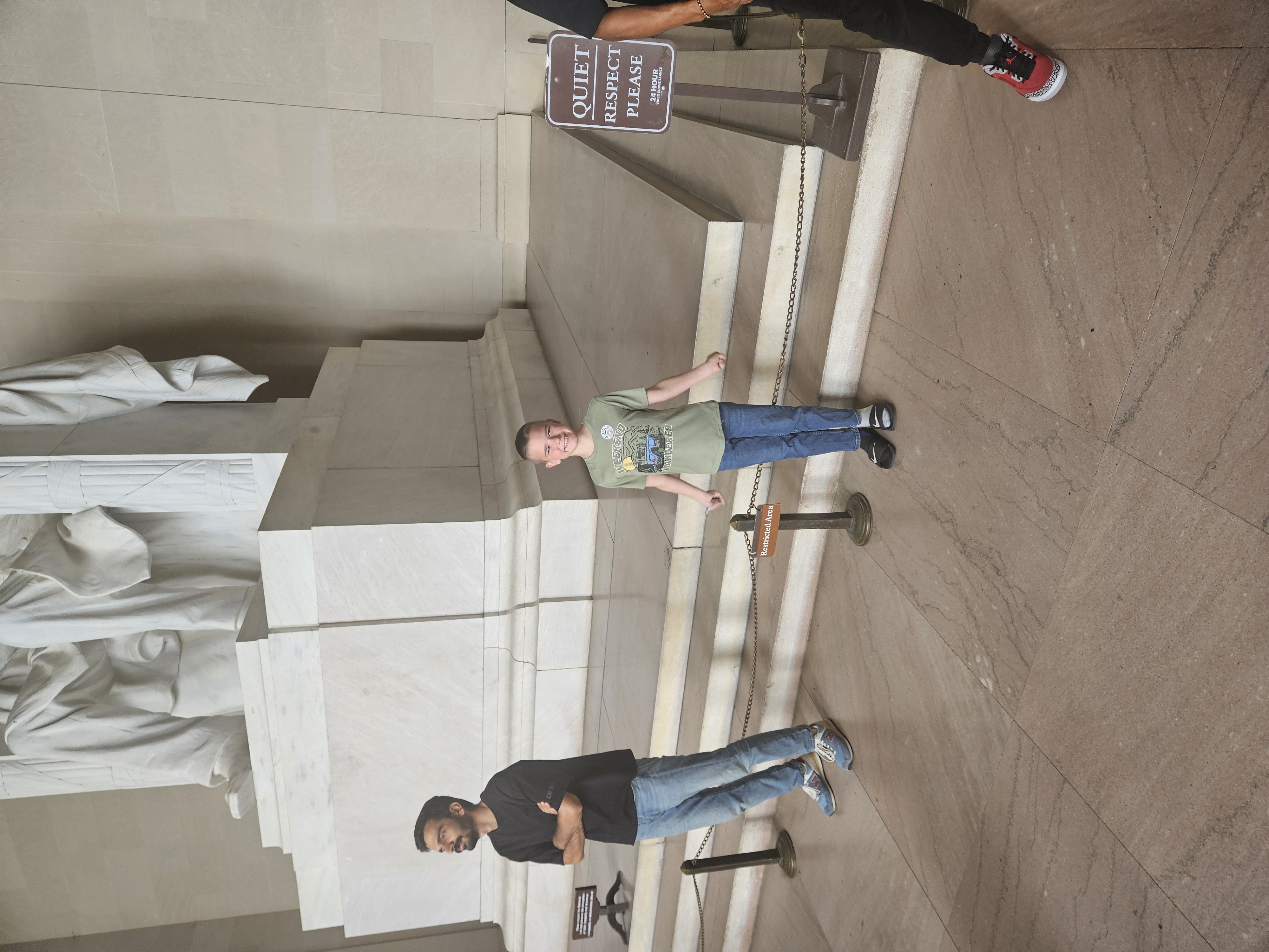The Lincoln Memorial and reflecting pool in Washington, D.C.